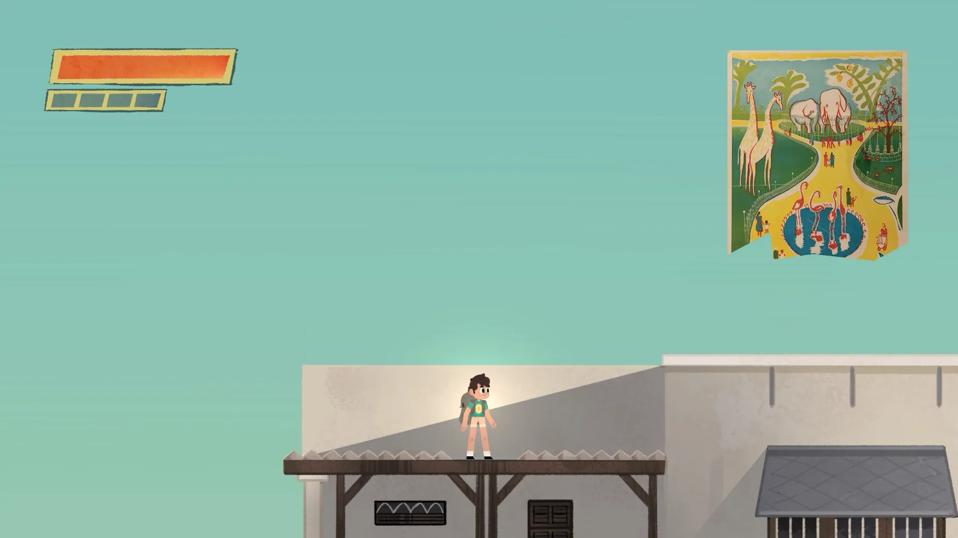 a rooftop platform found puzzle piece